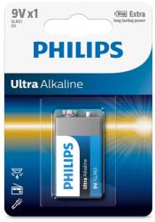 Philips Ultra Alkaline elem 6LR61E1B/10 (Phil-6LR61E1B/10)