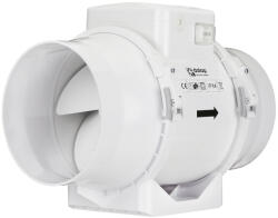 Dalap Műanyag axiális csőventilátor fordulatszám szabályozóval Ø 150 mm (3002)