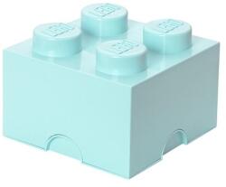 LEGO® Tárolódoboz 250x250x180 mm aqua