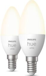 Philips okos LED izzó, Bluetooth, Zigbee, E14, 5, 5W, 470 lm, meleg fehér fény (2700K), 2db