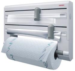 Leifheit 25703 papírtörlő tartó Fali papírtörlő tartó Szürke, Fehér (AGALEHAKO0044)