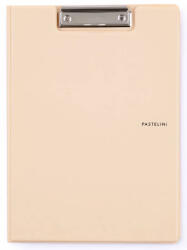 KARTON PP Felírótábla, fedeles, A/4, PVC, PASTELINI, pasztell barack (KPP-5-598) - officetrade
