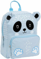 DERFORM Panda hátizsák, ovis, 29x23x9cm, kék (DFM-PLC11PD) - officetrade