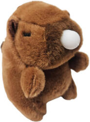  Kapibara plüss kulcstartó, rágógumis, kb. 12 cm (KDS-101040) - officetrade