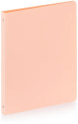 KARTON P+P Műanyag gyűrűskönyv A/4, 4 gyűrűs, PASTELINI, pasztell barack (KPP-2-898) - officetrade