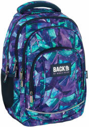 DERFORM Lányos hátizsák, iskolatáska, 4 rekeszes, 42x30x20cm, BackUp, 2025, A35, kék-lila (DFM-PLB7A35) - officetrade