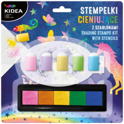 DERFORM Nyomdázó-, mintázó szett sablonokkal, nyomdapárnával (DFM-SCSKA) - officetrade