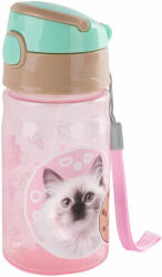 DERFORM Cleo and Frank kulacs, CF45, 330 ml, cicás, fehér cica (DFM-BCCF45) - officetrade