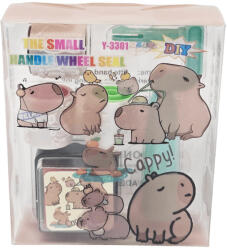  Kapibara rolleres nyomdakészlet tintapárnával (KNC-671194) - officetrade