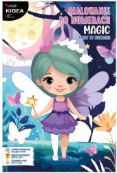 DERFORM Festés számok szerint gyerekeknek, tündéres, Kidea (DFM-OMNMAKA) - officetrade