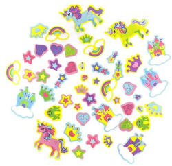 DP CRAFT Dekorgumi, öntapadós, unikornisok, 50 db-os (DPC-KSPI-401) - officetrade
