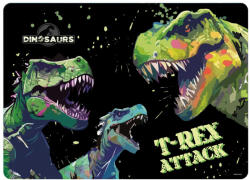 DERFORM Dinoszaurusz asztali alátét, 30x40cm, DN20 (DFM-PLADN20) - officetrade