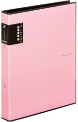 KARTON P+P Gyűrűskönyv A/4, 2 gyűrűs, PASTELINI, pasztell rózsaszín (KPP-7-271) - officetrade
