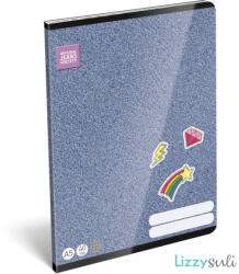 Lizzy Card Farmer mintás tűzött füzet A/5, 40 lap kockás, OJS Girl (LIZ-22969003) - officetrade