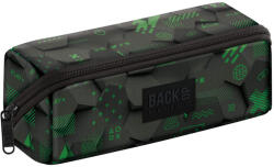 DERFORM Fiús tolltartó, beledobálós, ovális, BackUp, 2025, K63, sötétszürke-zöld (DFM-PB7K63) - officetrade