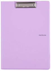 KARTON PP Felírótábla, fedeles, A/4, PVC, PASTELINI, pasztell lila (KPP-5-551)