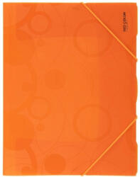 KARTON P+P Műanyag gumis mappa A/4, neocolori, narancs (KPP-2-939) - officetrade