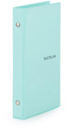 KARTON P+P Műanyag gyűrűskönyv A/6, 2 gyűrűs, vonalas jegyzetlapokkal, 100 lapos, PASTELINI, pasztell zöld (KPP-5-28820) - officetrade