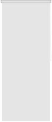 vidaXL 142841 80x240 cm alb Perdea de dus