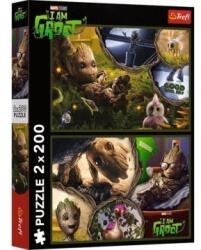 Trefl Marvel - Galaxis őrzői - Groot 2x200 db-os (13315)