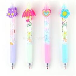 Nebulo Tavaszi csecsebecse radírozható nyomógombos zselés toll (NEBULO_DT-SPIN-02) (NEBULO_DT-SPIN-02)