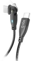 SBS Flexi USB-C 2.0 kábel (TECABLE180TCC) (TECABLE180TCC)