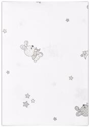 Lorelli Чаршаф от ранфорс Lorelli - Little Rabbits, 150 х 100 cm, сив (20051326601) - ozone