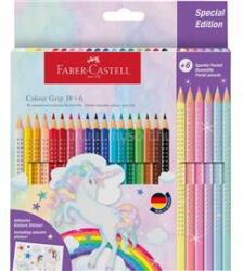 Faber-Castell Grip Unikornis 18+6 db háromszögletű színes ceruza készlet (FABER-CASTELL_FC201543) (FABER-CASTELL_FC201543)