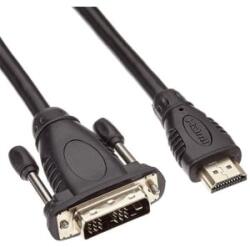 PremiumCord Kábel HDMI - DVI-D, 19 pin (18+1), 1080p@50Hz, M/M, 2m, fekete (KPHDMD2) (KPHDMD2)