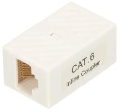 Extralink CAT6 UTP | Conector RJ45 | butelcă albă (EX.9625)