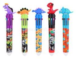 Nebulo Baby dino 10 színű golyóstoll (NEBULO_DTG-10COL-001) (NEBULO_DTG-10COL-001)