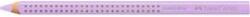 Faber-Castell Grip Jumbo háromszögletű pasztell világoslila színes ceruza (FABER-CASTELL_FC114838) (FABER-CASTELL_FC114838)