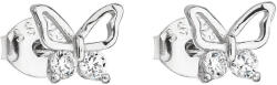 Evolution Group - Pavona Evolution Group Ezüst fülbevaló cirkóni fehér pillangóval 11036.1