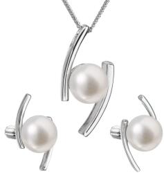 Evolution Group - Pavona Evolution Group Ezüst ékszerkészlet valódi gyöngyökkel Pavona 29039.1 (fülbevaló, lánc, medál)
