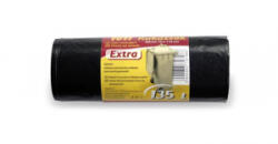 TUTI Szemeteszsák, extra erős, 135 l, 10 db, 70x110 cm, 27 , 'Extra', fekete (KHT972) (KHT972)
