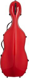 Bacio Instruments Fiberglass Cello Case RD 4/4