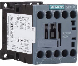 Siemens 3RT2015-1BB41 mágneskapcsoló, 3kW/7A, 24VDC, 1NO, S00, csavaros (3RT20151BB41)