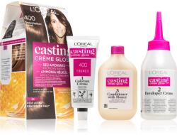 L'Oréal Casting Creme Gloss culoare par culoare 400 Dark Brown 1 buc