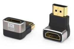 PremiumCord Adapter HDMI 90°, 8K60Hz, 4K120Hz, F/M (KPHDMA-39) (KPHDMA-39)