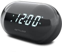 Muse Rádió, órás, , 'M-15GL', fekete (SHM15GL) (SHM15GL)