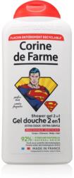 Corine de Farme Shower Gel 2 in 1 Superman tusfürdő gél 2 az 1-ben 300 ml