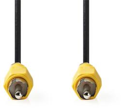 Nedis CVGL24100BK20 kompozit videó kábel 2 M RCA Fekete (CVGL24100BK20) - easy-shop