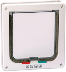 Karlie Karlie macskaajtó 4-utas zárral, fehér, H 19, 2 x Sz 20 cm