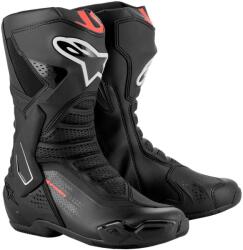 Alpinestars SMX-6 3, fekete/piros fluo, 2025, 42-es méret (M133-51-42)