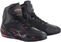 Alpinestars FASTER-3 DRYSTAR, fekete/piros fluo, 2025, 40, 5-es méret (M130-456-405)