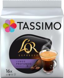 Jacobs Capsule cafea, L'OR Tassimo Lungo Profondo, 16 bauturi x 120 ml, 16 capsule