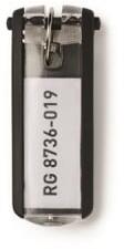 DURABLE Kulcscímke, műanyag, 'KEY CLIP', vegyes színek (DB195700) (DB195700)