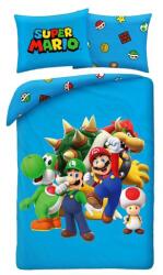 Halantex Super Mario ágyneműhuzat szett - Team (NO-668BL) (NO-668BL)