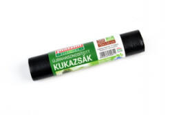 Mazzini Szemeteszsák, újrahasznosított, 135 l, 5 db, 70x110 cm, 17 , , fekete (KHK907) (KHK907)