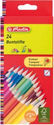 Herlitz Trio lakkozott színes ceruza, 24 szín (10412039)